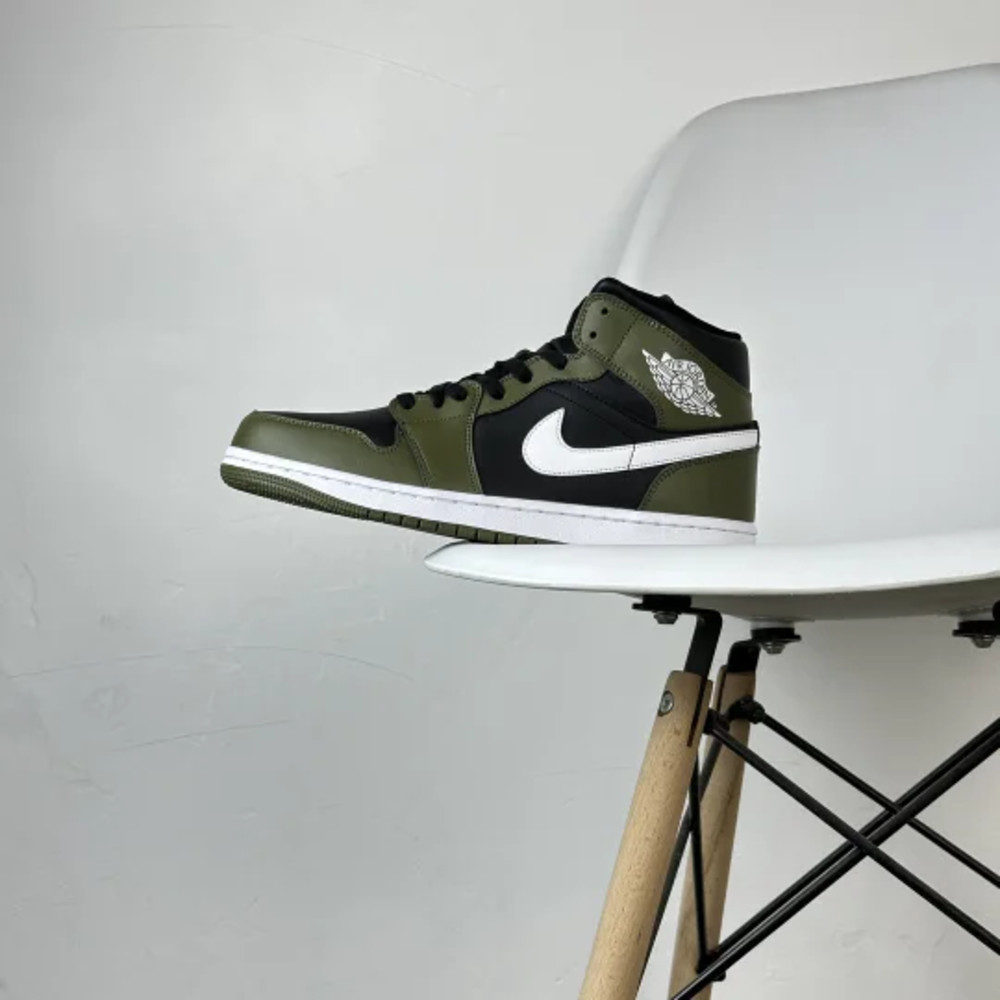 Air Jordan 1 Mid Army Green