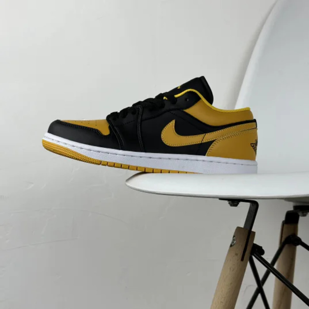 Nike Air Jordan 1 Low Black Yellow
