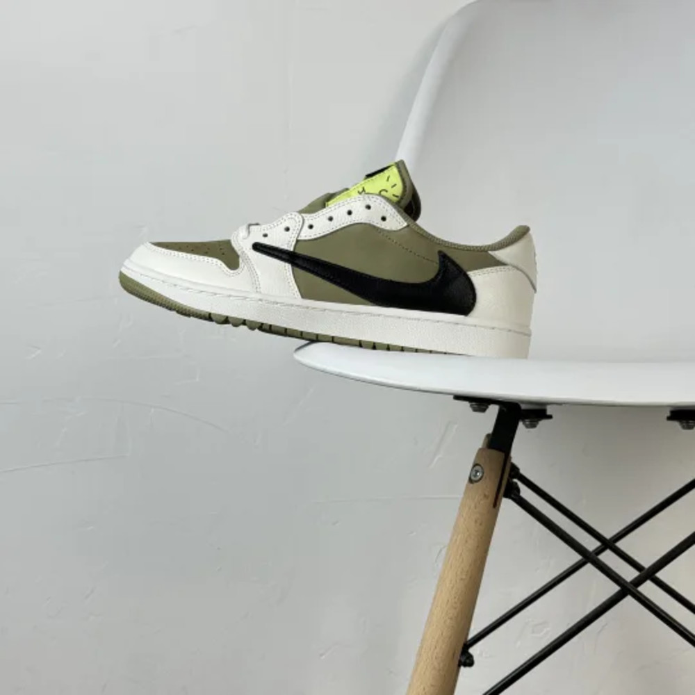 Nike Air Jordan 1 Retro Low Golf Travis Scott Neutral Olive
