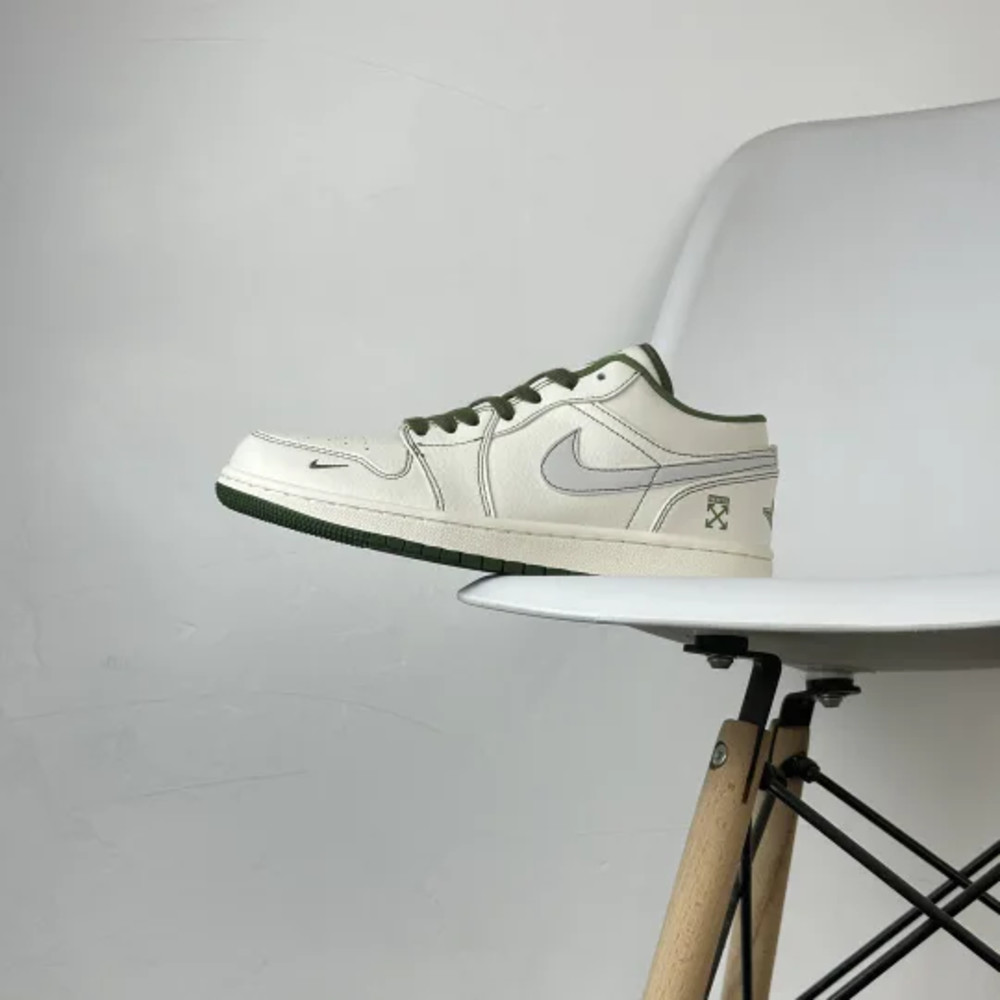 Nike Air Jordan 1 Low Off-White Off White/Green