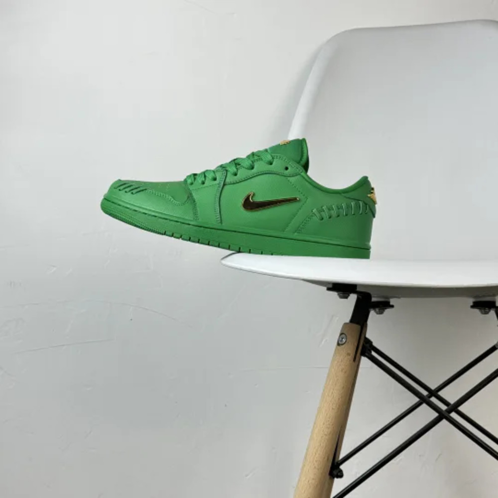Nike Air Jordan 1 Low Method Of Make Lucky Green