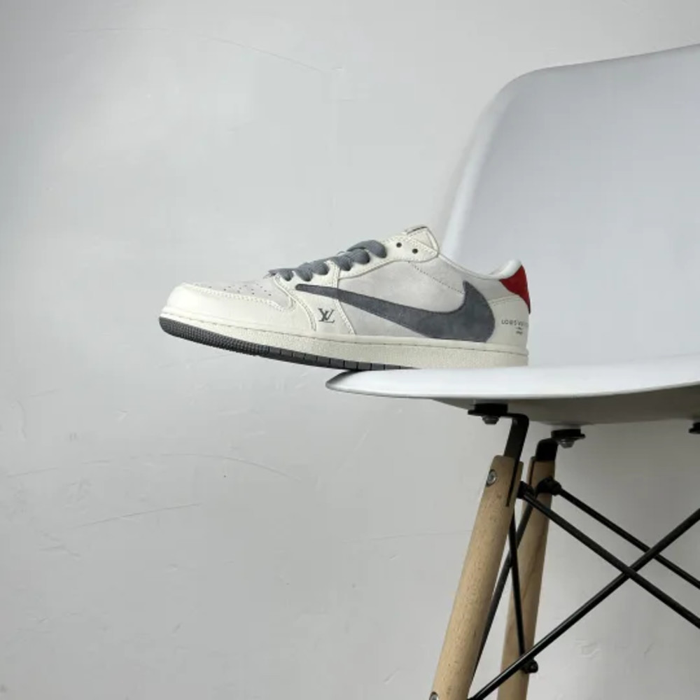 Custom Nike Air Jordan 1 Low x Travis Scott x Louis Vuitton