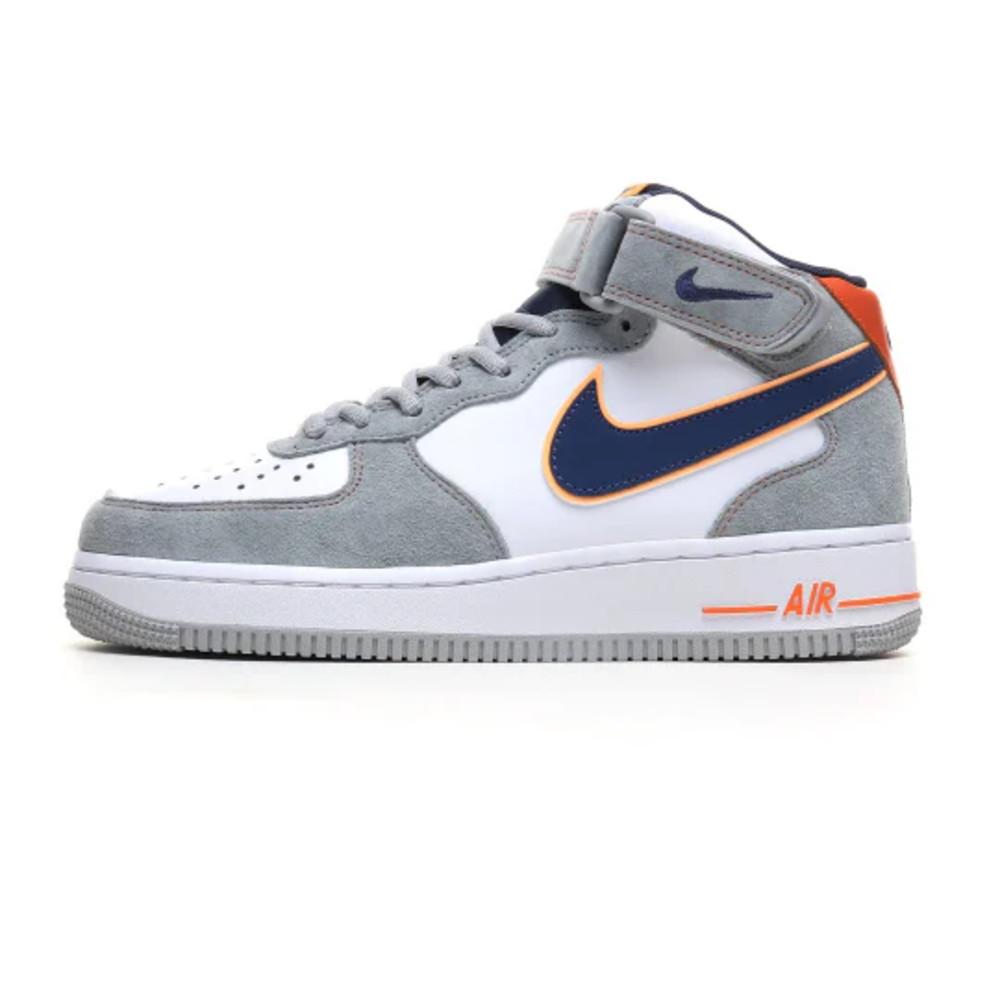 Nike Air Force 1 '07 Mid Grey/Blue/Orange/White