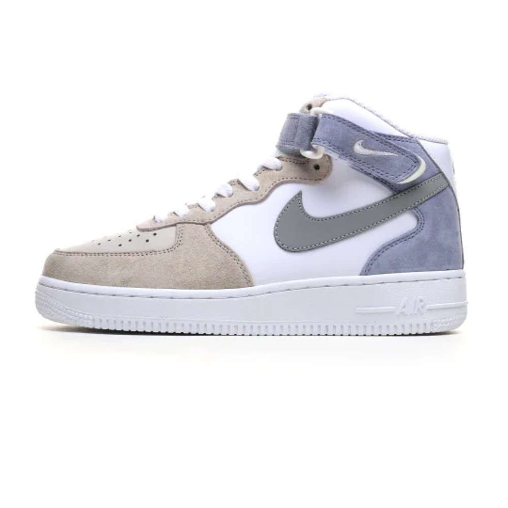Nike Air Force 1 '07 Mid White/Grey/Blue – Moment of Lightness