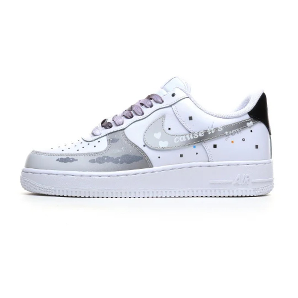 Nike Air Force 1 Low '07 White/Light Grey/Black – Whirlwind of Style