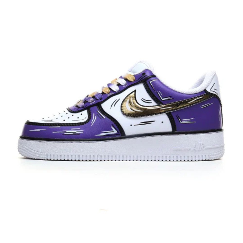 Nike Air Force 1 Low '07 Zijin Laker - Official Explosive Customization (2D Theme)
