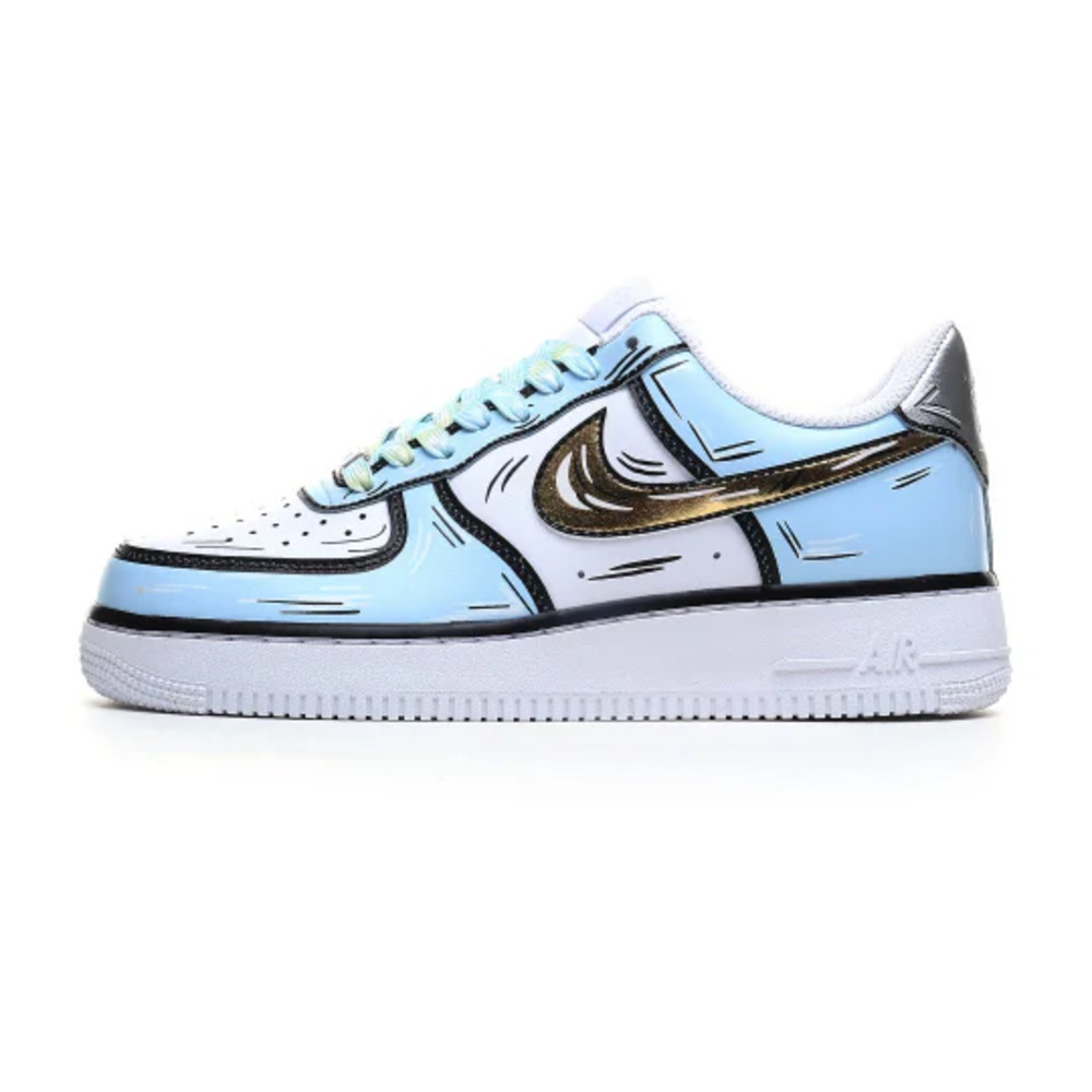 Nike Air Force 1 Low'07 Frozen Color - Official Explosive Customization (2D Theme)