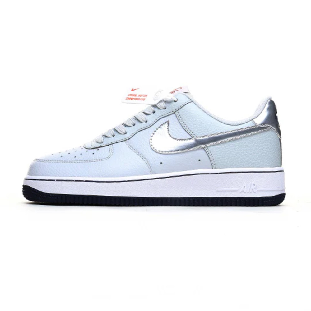 Nike Air Force 1 '07 Low Sky Blue Metallic Black