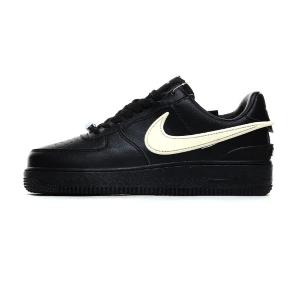 Nike Air Force 1 '07 Low Black x AMBUSH White Swoosh