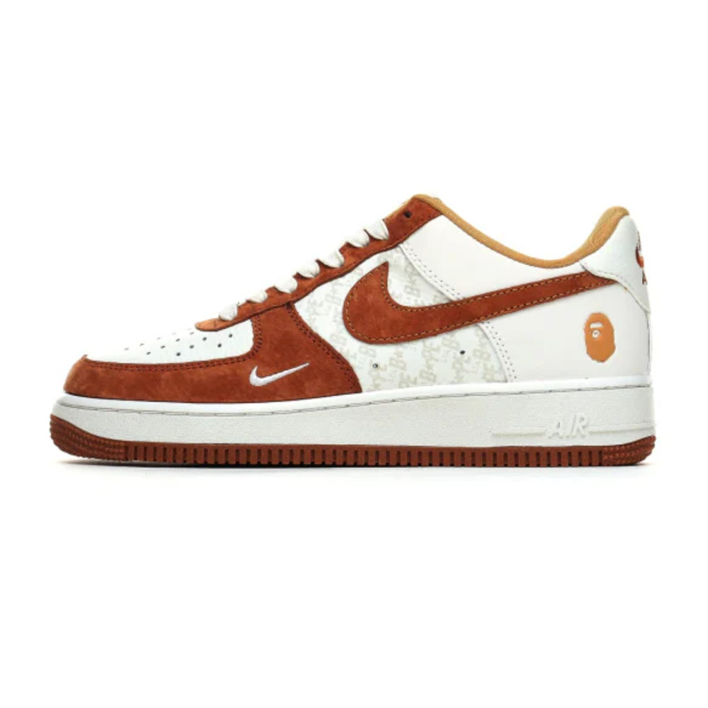 AIR FORCE 1 '07 LOW BAPE OFF WHITE BROWN