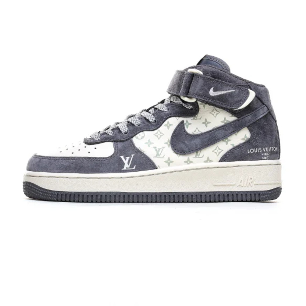 AIR FORCE 1 07 MID L*V GREY/WHITE