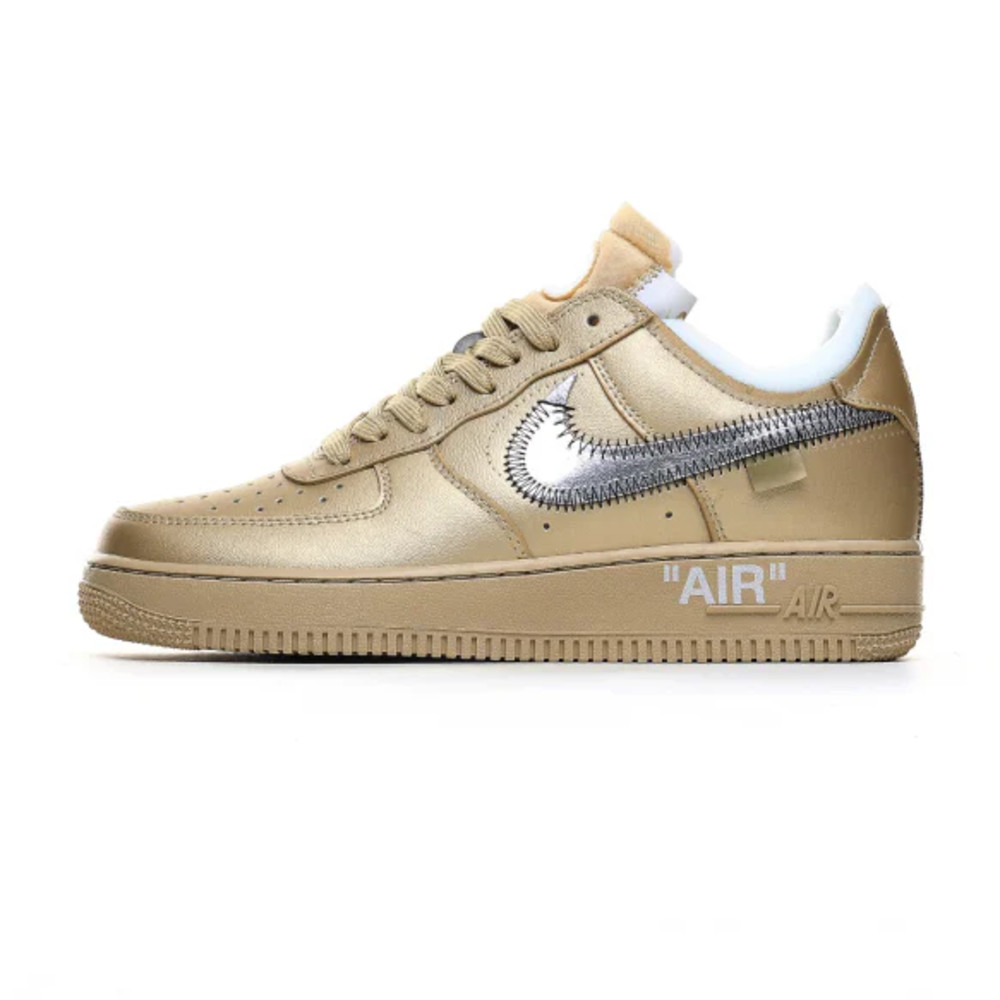Nike Air Force 1 '07 Low Metal Gold OW Gold Grey