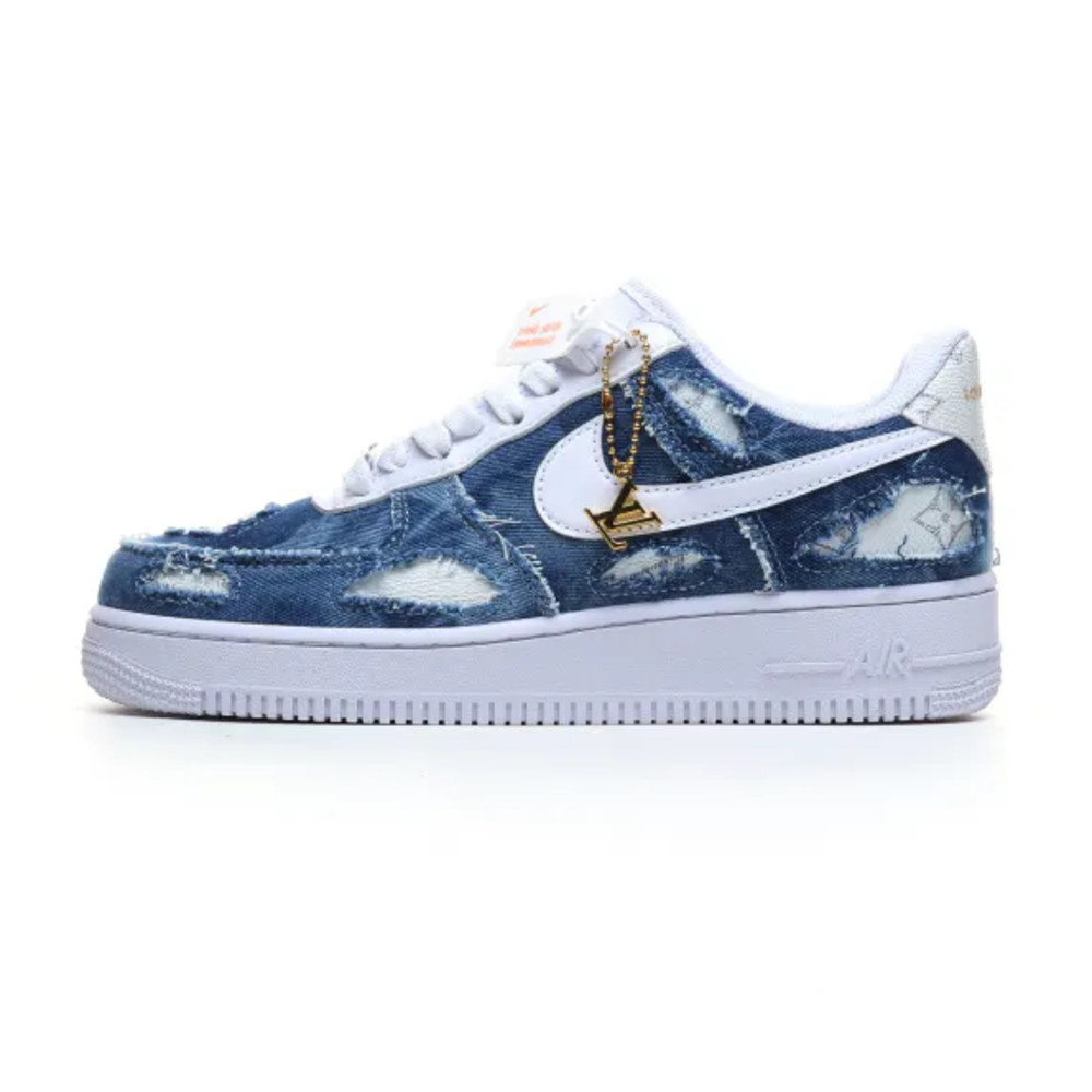 Nike Air Force 1 '07 x Louis Vuitton (denim textile)