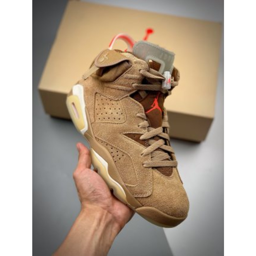 Travis Scott x Air Jordan 6 Retro British Khaki